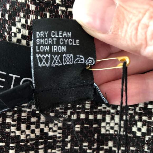 New Etcetera Button Up Brown Tweed Blazer 4 - Picture 11 of 13